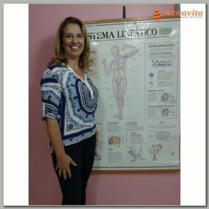 Christiane Gualberto Fisioterapeuta Prof de Drenagem Linfática