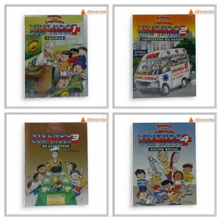 Gibis Educativos Vivendo com Saúde Conceitos e Outros