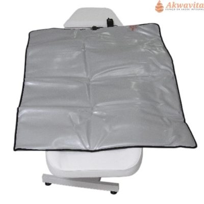Manta Térmica Luxo 115x140cm Uso Corporal Prata
