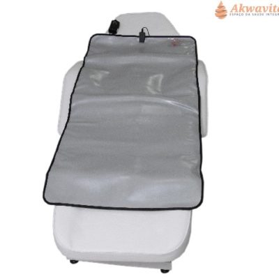 Manta Térmica Luxo 70x145cm Uso Corporal Prata 0068