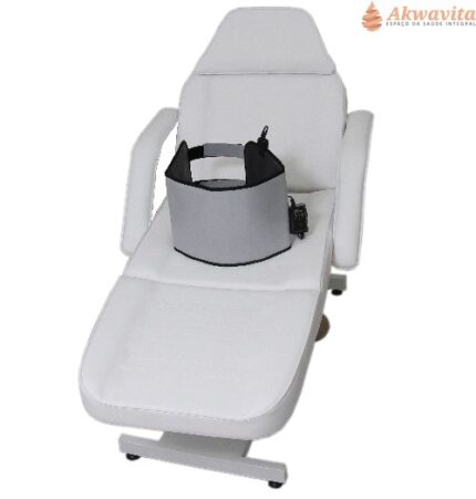 Manta Térmica Luxo Uso Abdominal 27x97cm Prata