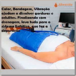 Celulite Gordura e Dores com Bandagem Calor e Vibroterapia