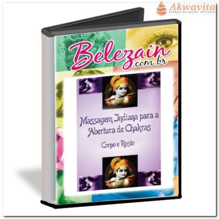 DVD Massagem Indiana para a Abertura dos Chakras