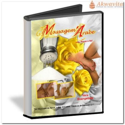 DVD Massagem Árabe Para Mulheres com Óleos Essênciais