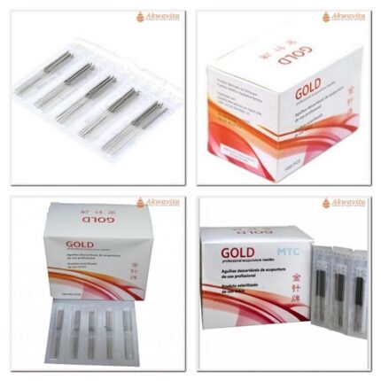 Agulha de Acupuntura Gold 100x10blister Várias Medidas
