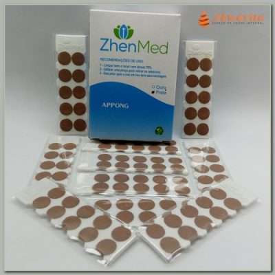 Apong Prata Adesivado 1 ponta Sedação 100UN