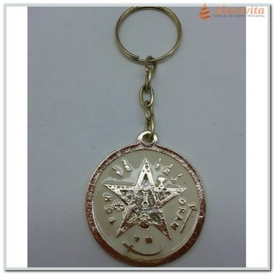 Chaveiro Tetragramaton de Metal Zamac