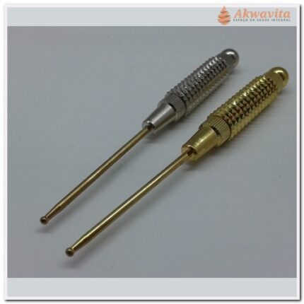 Apalpador Apertador de Pontos com mola dourado ou prateado