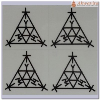 Adesivo André Phillipe Scap Médio 35x35mm 16 unidades