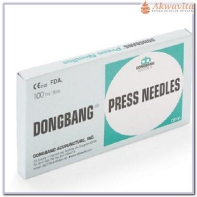 Agulha Auricular Dong Bang Harmoniza 015mm com micropore