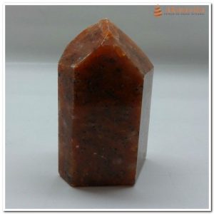 Ponta Sextavada Calcita Laranja Variados Extra