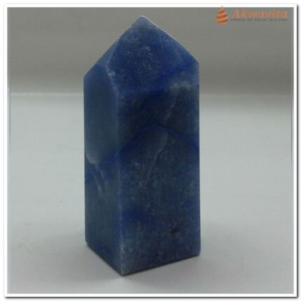 Ponta Sextavada Quartzo Azul Variados Extra