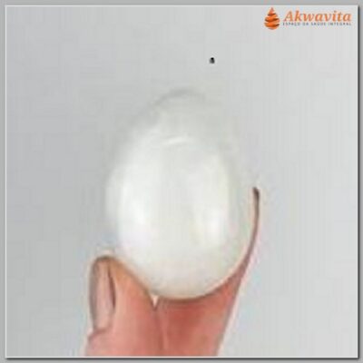 Ovo Yoni Pedra Cristal Sem Furo Pompoarismo 35x50mm