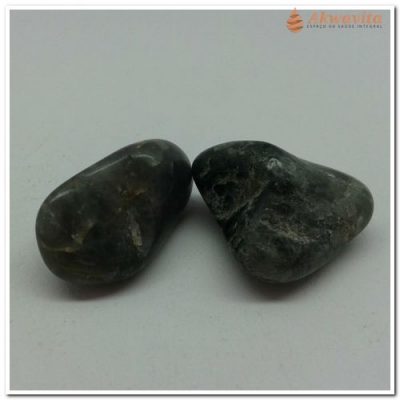 Pedra Olho de Gato Confiança Intuição Rolada 10-25mm