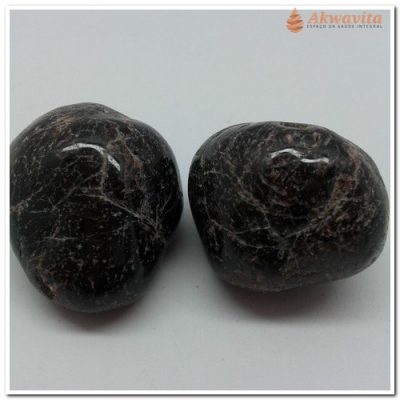 Pedra Granada Vermelha Vitalidade Proteção Rolada 3-5cm