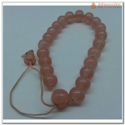 Pulseira Energética em Resina Rosa Vibração Amorosa