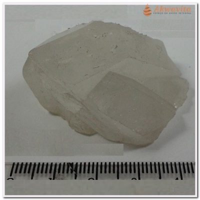 Pedra Drusa de Cristal de Quartzo Conexão Cósmica 4x2x3cm