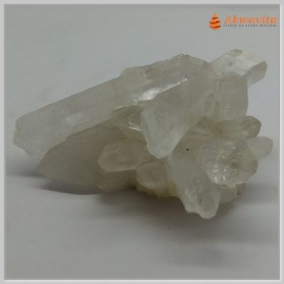 Pedra em Drusa de Cristal de Quartzo Conexão Cósmica 160g