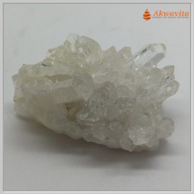 Pedra em Drusa de Cristal de Quartzo Conexão Cósmica 115g