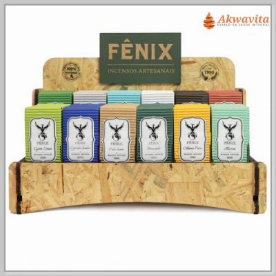 Incensos Medicinais Fênix Fragrâncias Diversas 9 Varetas M- Fênix