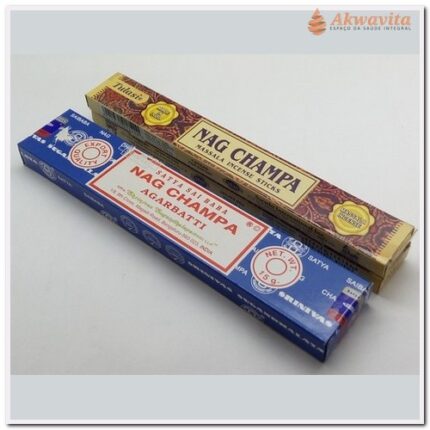 Incenso Satya Sai Baba Nag Champa e Tulasi Meditação