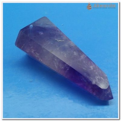 Pontas Sextavadas Pedras Tamanhos e Pesos Variados ametista