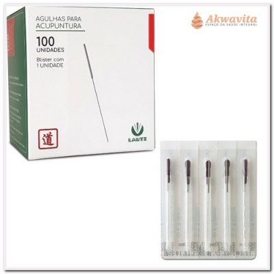 Agulha de Acupuntura Lautz Individual blister 100 ag