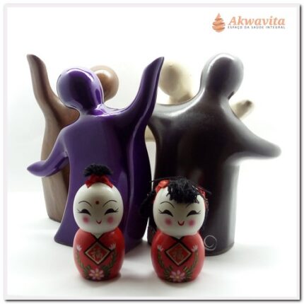 Casais Para Constelação ou Feng Shui Cerâmica ou Madeira