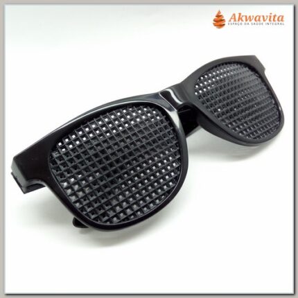 Óculos Terapêuticos de Lentes Piramidais modelo leitura preto