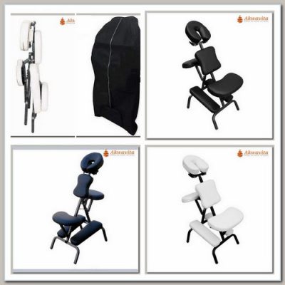 Cadeira Quick Massage Portátil Dobrável Gold Life