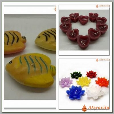 Velas Flutuantes Decorativas Energéticas Modelos Variados