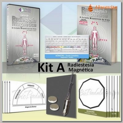 Curso de Radiestesia Magnética Material e Pen Drive