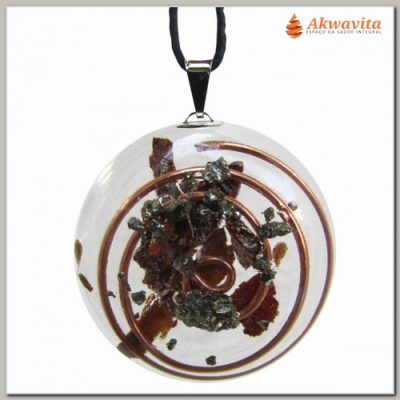 Pingente Orgonite Fitoenergia Canela