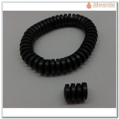 Imã Ferrite Redondo Polos NorteSul 450G 8x2,7mm 50UN