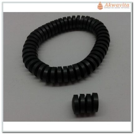 Imã Ferrite Redondo Polos NorteSul 450G 8x2,7mm 50UN