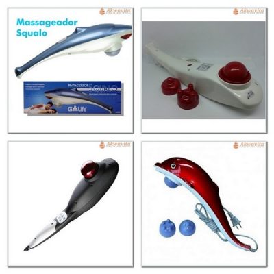 Massageadores Elétricos Cabo Longo Alcance Vários Tipos