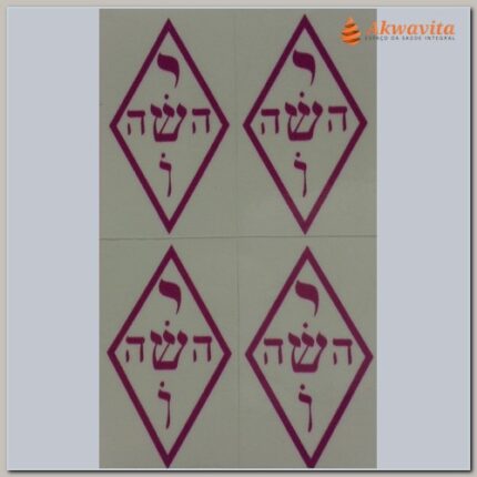 Adesivo Yoshua Médio 30x50mm 16 unidades