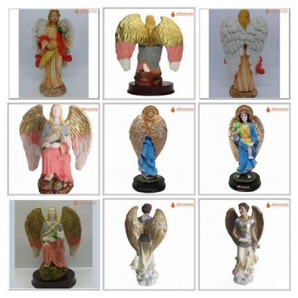 Arcanjo São Gabriel Estátua de Resina Modelos Variados