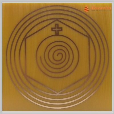 Desembaraçador Relações Afetivas Gráfico Radiônico Cobre 15x15