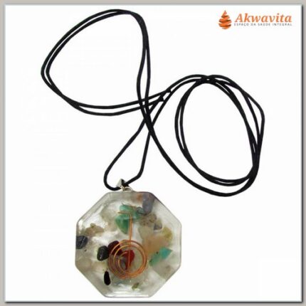 Orgonite Pingente ChoKuRei Limpa Energias Negativas