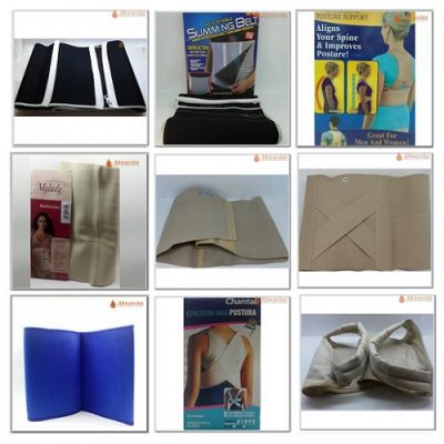 Espaldeiras e Cintas Abdominais para Postura Coluna Ajustáveis
