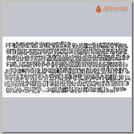 Keiti Pictogramas Gráfico Radiônico PVC Adesivo 13x32cm