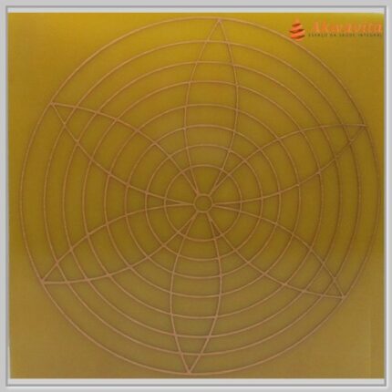 Irradiador Energético harmonia Gráfico Rad Cobre fenolite 15