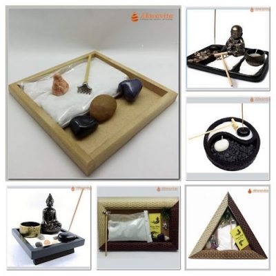 Jardim Zen Equilíbrio do Stress e Emocional Traz Paz Budinha