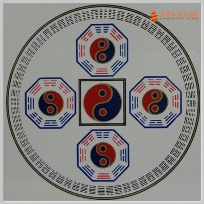 Mandala Holotrônica Atlante Grafico Radiônico PVC 12x12cm