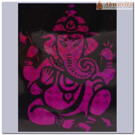 Adesivo Ganesh Deus Indiano da Prosperidade com 2UN