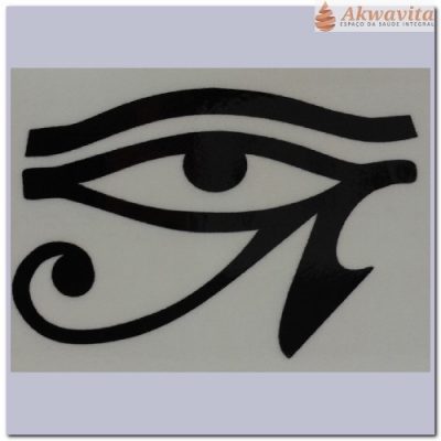 Adesivo Olho de Hórus Poder e Proteção 16UN 45x55mm