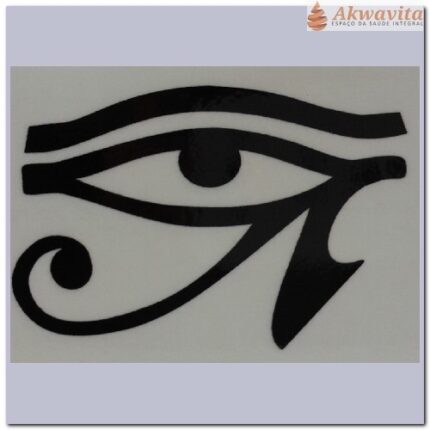 Adesivo Olho de Hórus Poder e Proteção 16UN 45x55mm