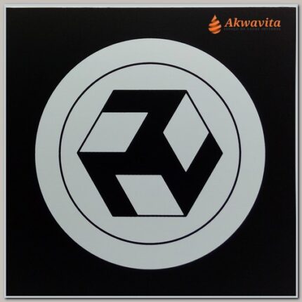 Antahkarana Gráfico Radiônico de PVC 17x17cm