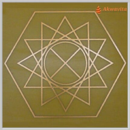 Programador Físico Estrela Dupla Gr Radiônico Cobre Fenolite 14